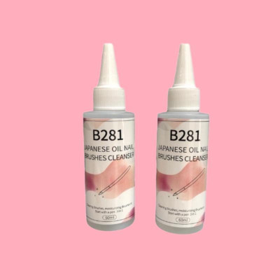 Nước Rửa Cọ Li-Nail Siêu Sạch 200ml Làm Sạch Cọ Đắp Bột Gel Vẽ, Giữ Lông Cọ Mềm Mại, Phụ Kiện Chuyên Dùng Làm Nail Phá Gel
