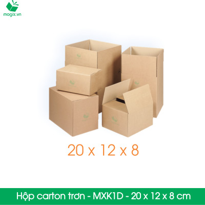 MXK1D - 20x12x8 cm - 100 Thùng hộp carton