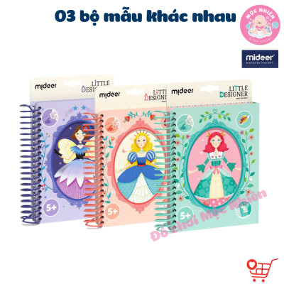 Đồ chơi Thiết Kế Thời Trang và Tô Màu Nước Công Chúa - Mideer Little Designer