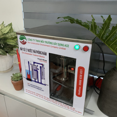 (Hàng chính hãng) Máy lọc nước thải Litero ACE1000I xử lý nước thải Phòng khám chuyên khoa mắt công nghệ oxy hoá bậc cao kết hợp lọc nano và than hoạt tính 1 bộ