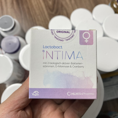 Lactobact Intima – Viên Uống Men Vi Sinh Cho Phụ Nữ – Hỗ Trợ Cân Bằng Hệ Vi Sinh – Hàng Công Ty Nhập Khẩu