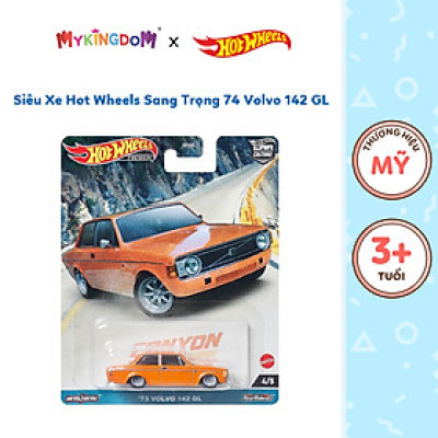 Đồ Chơi Siêu Xe Sang Trọng 74 Volvo 142 Gl HOT WHEELS HKC53/FPY86