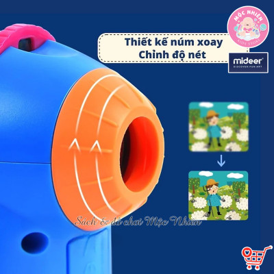 Đồ Chơi Đèn Pin Kể Chuyện Mideer Phiên Bản 12 Truyện - Mideer StoryBook Torch (có bản dịch tiếng Việt)