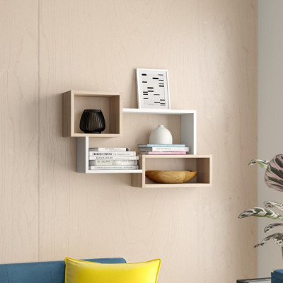 Kệ trang trí kệ để sách gia đình SMLIFE Wissam