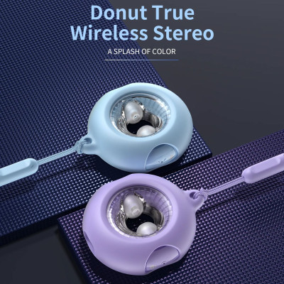 Tai nghe Choetech BH-T22 Bluetooth True Wireless có đèn và kèm dây đeo (Hàng chính hãng)