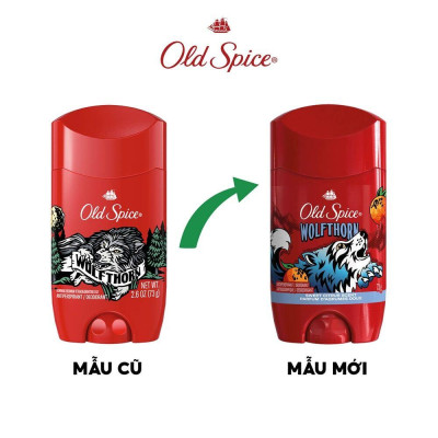 Sáp Khử Mùi Old Spice Wolfthorn 73g