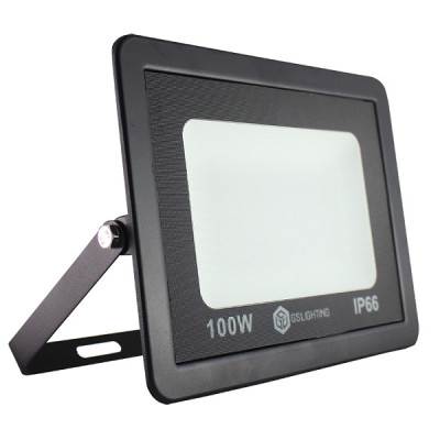 Đèn Pha LED GS-PN100 Công suất 100W Siêu Mỏng (ánh sáng trắng)