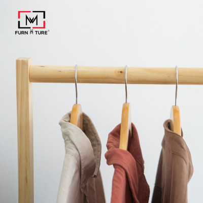 GIÁ TREO QUẦN ÁO XUẤT KHẨU SIZE 86 MÀU TỰ NHIÊN MWFURNITURE - SIMPLE HANGER NATURAL