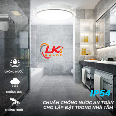 Đèn Led Ốp Trần Năng Lượng Mặt Trời Siêu Sáng 100W CHÍNH HÃNG- LK SOLAR XDD-77100, Sử dụng 100% năng lượng mặt trời, dễ dàng lắp đặt ngoài ban công, phòng khách, phòng ngủ, cảm biến ánh sáng, có remote điều khiển từ xa