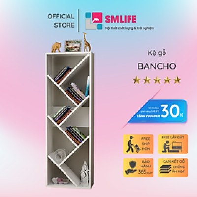 Giá sách gia đình đa kiểu dáng SMLIFE Bancho