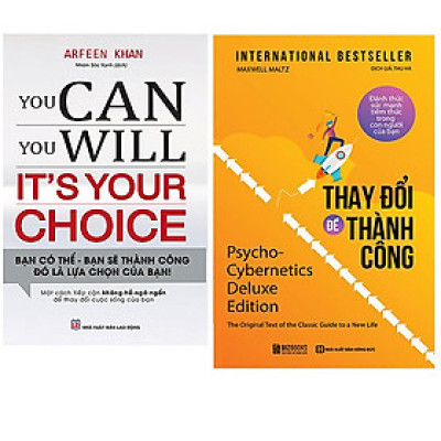 Combo Thay Đổi Để Thành Công – Đánh Thức Sức Mạnh Tiềm Thức Trong Con Người Của Bạn+You Can, You Will. It