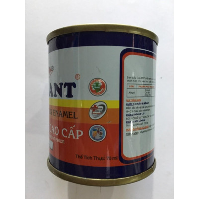 Sơn dầu màu đỏ Galant 505 70ml_1 két (12lon)