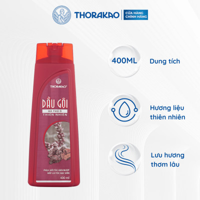 Gội Xả 2IN1 Hà Thủ Ô Ngăn Ngừa Tóc Bạc Giúp Tóc Đen Mượt 400ML
