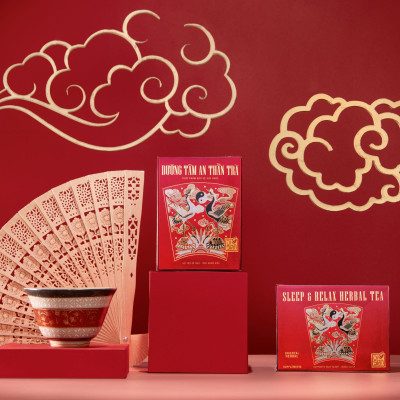 Combo 2 Sản Phẩm Trà Định Áp Thảo Dược và Trà Dưỡng Tâm An Thần 