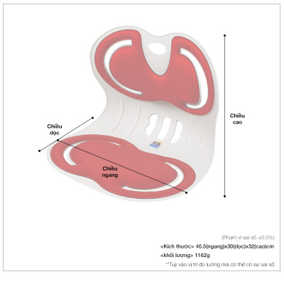 [Hàng chính hãng] Ghế chỉnh dáng ngồi đúng Infinity Pit Chair - Hàn Quốc. Ghế rộng phù hợp Nam, Nữ cân nặng từ 45 - 75kg. Sản phẩm nhiều màu, nhiều lựa chọn Combo cho gia đình.