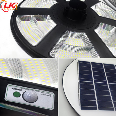 [CHÍNH HÃNG] Đèn Sân Vườn UFO Năng Lượng Mặt Trời Liền Thể 600W Có Cảm Biến Chuyển Động - LK Solar FDD-44600 BẢO HÀNH 2 NĂM, Sử dụng 100% năng lượng mặt trời, lắp đặt ngoài sân vườn, đường phố, trang trại, cảm biến ánh sáng, có remote điều khiển
