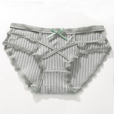 Quần lót nữ dây chéo vân nổi khiêu gợi