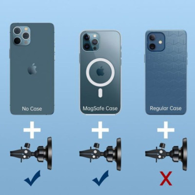 Giá đỡ điện thoại Choetech AT0004 Mag-netic kẹp khe gió trên ô tô  (hàng chính hãng)