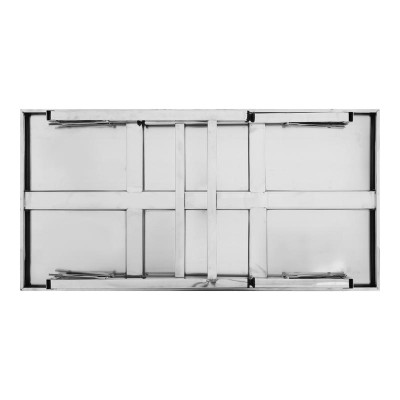 [Chính hãng Qui Phúc] Bàn inox 201 FELIX chân xếp gọn Thái Lan 70x120cm cao 75cm