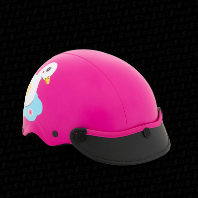 Mũ bảo hiểm nửa đầu trẻ em hoa văn NÓN SƠN chính hãng ADC-397.123