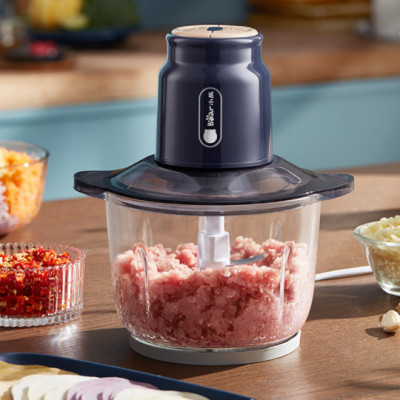 Máy Xay Thịt Bear QSJ-D03P3 2L Cực Kỳ Êm Công Suất 300 W - Hàng Chính Hãng