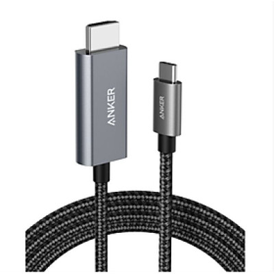 Cáp chuyển đổi cổng USB type-C sang HDMI Anker Nylon 4K A8730 dài 1.8m - Hàng chính hãng