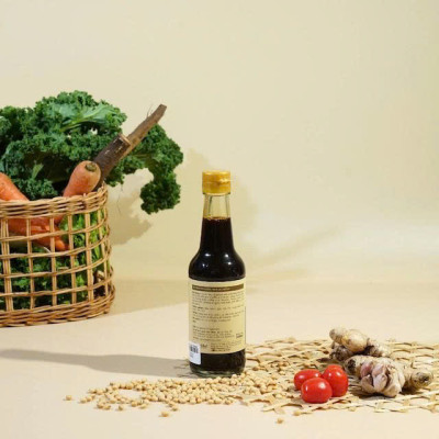 Tương Tamari Homefood Chai 300ml/500ml Lên Men Tự Nhiên - Gia Vị Truyền Thống, Ăn Chay, Healthy