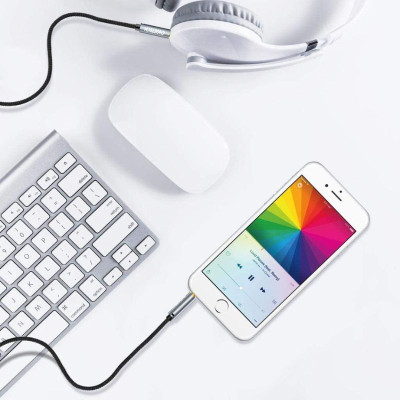 Cáp âm thanh Choetech AUX002 chất lượng cao AUX Audio 3.5mm- hàng chính hãng