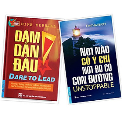Sách - Combo Dám dẫn đầu + Nơi nào có ý chí Nơi đó có con đường - FirstNews