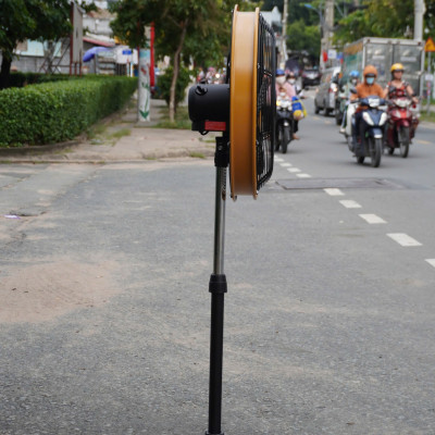 Quạt đứng công nghiệp Caterpillar HVOSF-20S 20inch Làm mát hiệu quả cho xưởng sản xuất, nhà kho - Hàng chính hãng