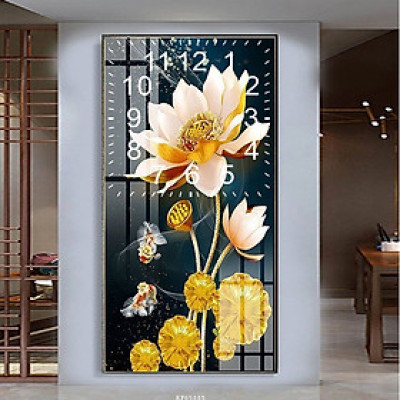 TRANH TRÁNG GƯƠNG - TRANH ĐỒNG HỒ TRÁNG GƯƠNG -TRANH TREO PHÒNG KHÁCH - NHÀ HÀNG - KHÁCH SẠN(TẶNG KÈM ĐINH 3 CHÂN) 