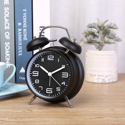 Đồng Hồ Báo Thức Để Bàn 2 Quả Chuông Cao Cấp HUPA