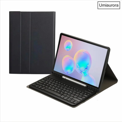 Bao da kèm bàn phím dành cho iPad Air 6 13 inch 2024 , iPad Air 6 11 inch 2024 Bluetooth Keyboard Case có khay để bút chống sốc cao cấp - Hàng chính hãng.