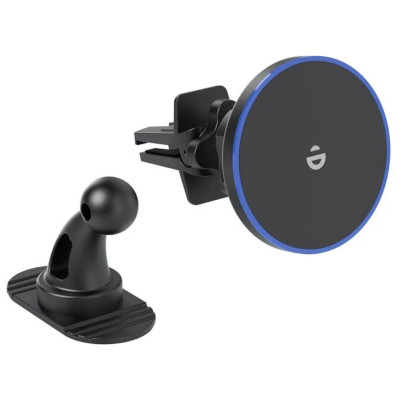 Bộ giá đỡ điện thoại Magnetic 2 in 1 trên ô tô Choetech T208 sạc nhanh công suất 15W - Hàng chính hãng