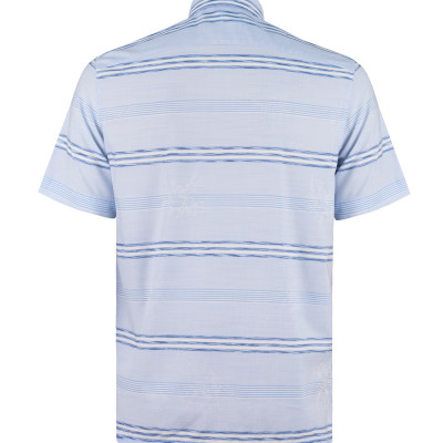 Áo sơ mi nam KHATOCO ngắn tay A1MN538T2-CNSC643-2611-N