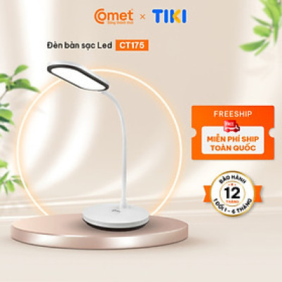 Đèn Bàn Sạc Led Comet CT175 5W có 3 màu Ánh Sáng