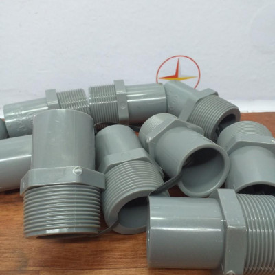 Nối ren ngoài 49 ống 34 nhựa Bình Minh( 5 cái )