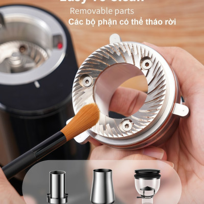 Máy xay cà phê chuyên nghiệp thương hiệu cao cấp Shardor BD-CG301 - Công suất 260W - Hàng nhập khẩu (BH 1 NĂM)