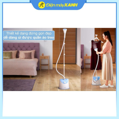Bàn ủi hơi nước đứng Philips GC482/29 1600W - Hàng Chính Hãng