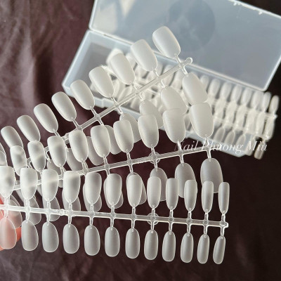 Hộp 240 Móng Up Ngắn Tròn Hạt Na, Vuông Ngắn Làm Nail, Bầu Dẻo Ôm Form Cao Cấp, Nhẹ Bền Đẹp, Móng Úp Dễ Gắn, Làm Móng Đẹp Tự Nhiên