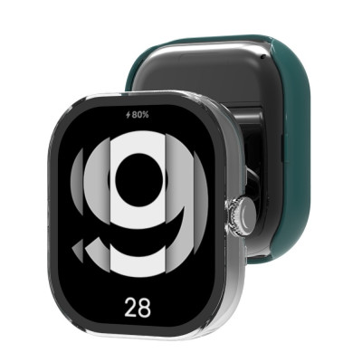 Ốp lưng mặt đồng hồ PC cứng có tích hợp kính cường lực bảo vệ đồng hồ thông minh Redmi Watch 4 - Hàng chính hãng