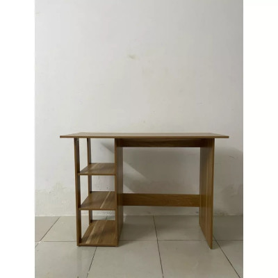 Bàn Làm Việc Bàn Học Sinh Kèm Kệ Sách 3 Tầng Đa Năng Bằng Gỗ Công Nghiệp MDF