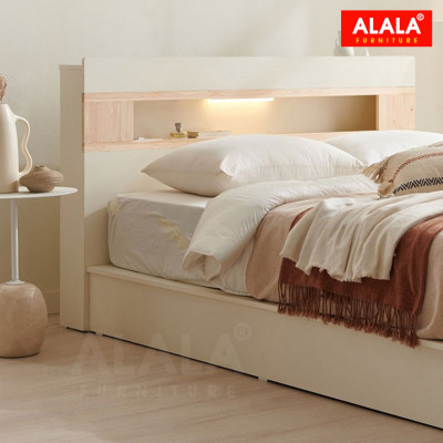 Giường ngủ ALALA1213 + 3 hộc kéo / Miễn phí vận chuyển và lắp đặt/ Đổi trả 30 ngày/ Sản phẩm được bảo hành 5 năm từ thương hiệu ALALA/ Chịu lực 700kg 