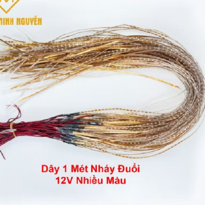 Combo 2 Dây Đèn LED 7 màu dài 1M chạy đuổi Audi trang trí xe