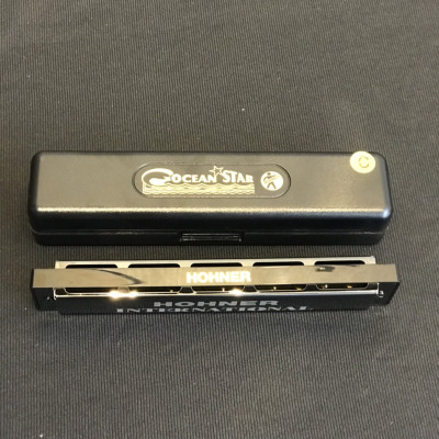 Kèn harmonica tremolo 24 lỗ Ocean Star màu đen- Chính hãng Hohner Đức