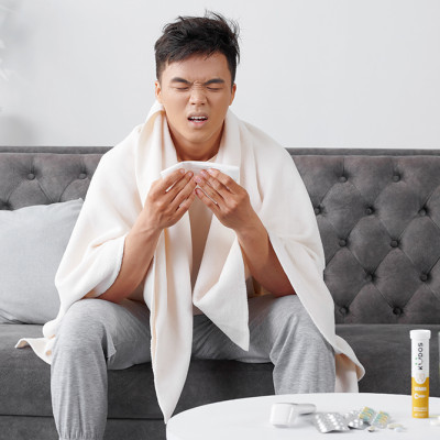 Combo Thực phẩm bảo vệ sức khỏe KUDOS DAILY VITAMINS PLUS BIOTIN & GINSENG + KUDOS VITAMIN C 1000MG (20 viên/tuýp)