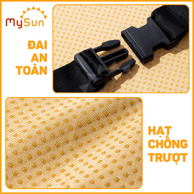 Đệm lót ghế ăn dặm cho bé miếng nệm nâng chiều cao MySun