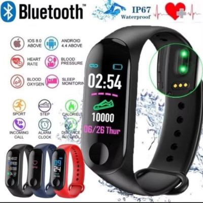 ĐỒNG HỒ LED ĐEO TAY THÔNG MINH ĐO NHỊP TIM BƯỚC CHÂN VẬN ĐỘNG THỂ THAO