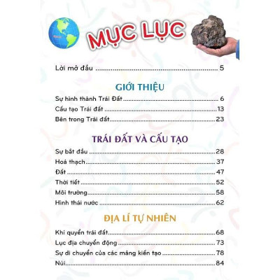 Sách - 500 Bách Khoa Tri Thức - Trái Đất - Pegasus - VIETNAMBOOK