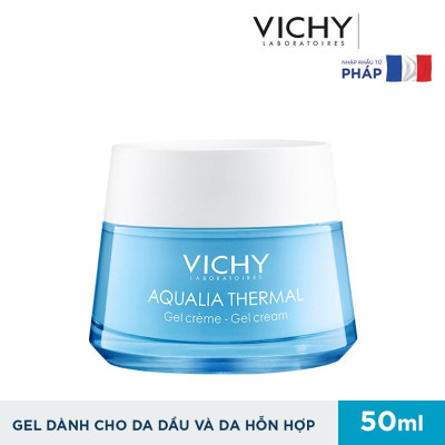 Kem dưỡng ẩm và cung cấp nước dạng gel Vichy Aqualia Thermal Cream-Gel 50ml